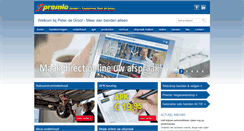 Desktop Screenshot of peterdegroot.com